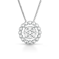 Collana Bliss Donna Bl le favole in Oro bianco Diamante 0.03 Ct 20108054 - 20108054